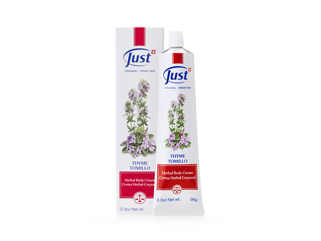 thyme tomillo herbal body cream